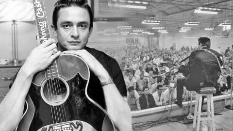 Johnny Cash Performs Folsom Prison Blues Live At Tennessee State Prison Country Rebel