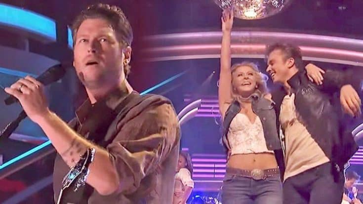 Blake Shelton Sings ‘Footloose’ On DWTS Season 13 While Julianne Hough Dances | Country Music Videos