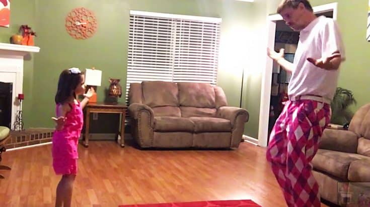 Dad Teams Up With Daughter For Dance Video That’ll Melt Your Heart | Country Music Videos