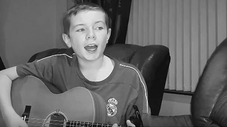 Young Irish Boy Delivers Phenomenal Rendition Of Merle Haggard’s ‘Today I Started Loving You Again’ | Country Music Videos