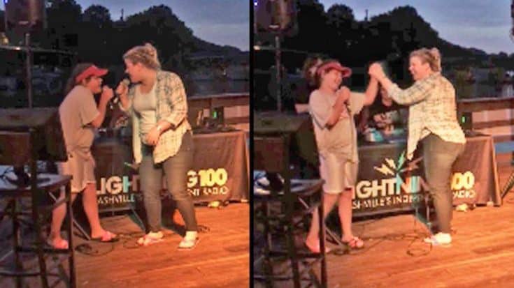 Kelly Clarkson Joins Fifth Grader For ‘Love Shack’ Karaoke Duet | Country Music Videos