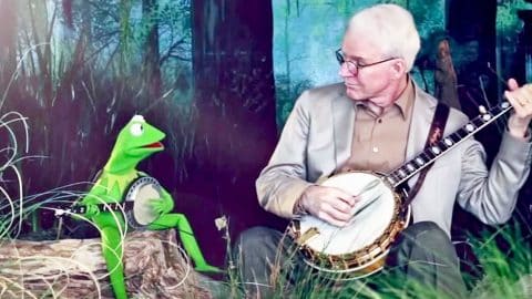 Kermit The Frog & Steve Martin Face Off On ‘Dueling Banjos.’ Who Will Win? | Country Music Videos