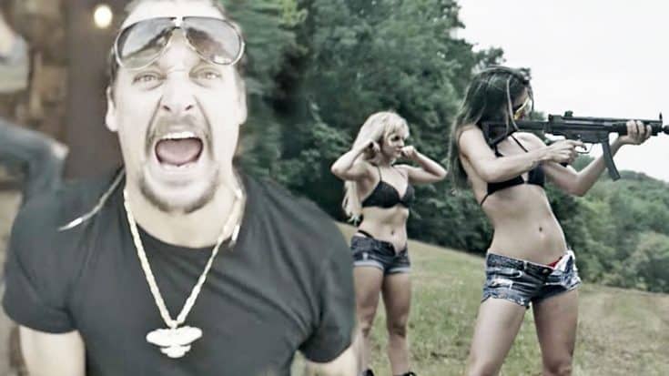 Kid Rock Shares Music Video With Babes, Guns, & Attitude | Country Music Videos