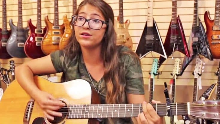 This 15-Year-Old Will Leave You Mesmerized With Her Acoustic ‘Ring Of Fire’ Cover | Country Music Videos