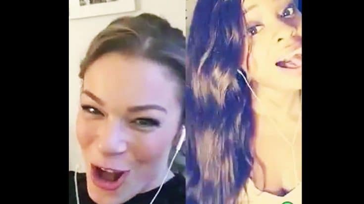 LeAnn Rimes Performs Virtual Christmas Duet With Insanely Talented Fan | Country Music Videos