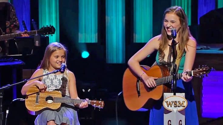 Sister Duo Lennon & Maisy Enchant The Opry With Delightful Johnny Cash Cover | Country Music Videos