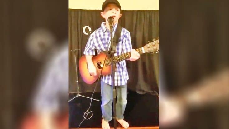 This Barefoot Boy Will Win You Over With His Sweet-As-Sugar Luke Bryan Cover | Country Music Videos