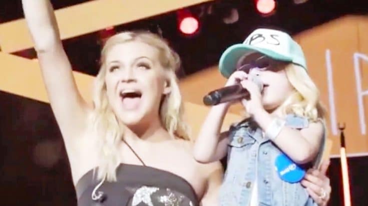 Little Girl Crashes Country Star’s Concert With Super Cute Singing Skills | Country Music Videos