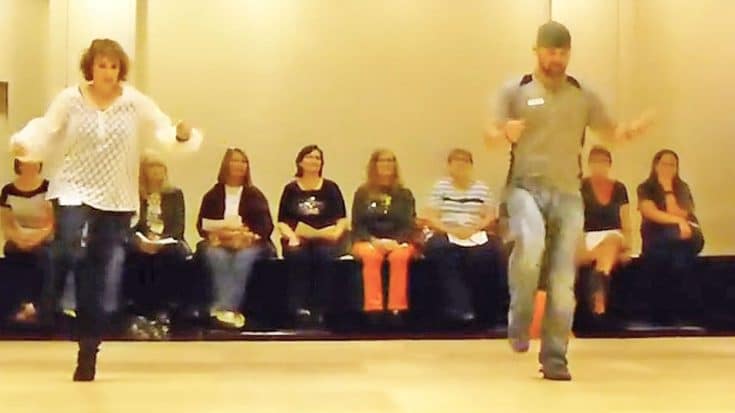 Dancers Show Off Line Dance Set To Trace Adkins’ ‘Lit’ | Country Music Videos