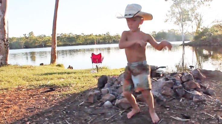 Little Boy Dances To Alan Jackson’s “5 O’Clock Somewhere” | Country Music Videos