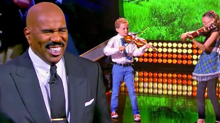 Young Kids Make Steve Harvey’s Jaw Drop With Phenomenal Fiddle Playing | Country Music Videos