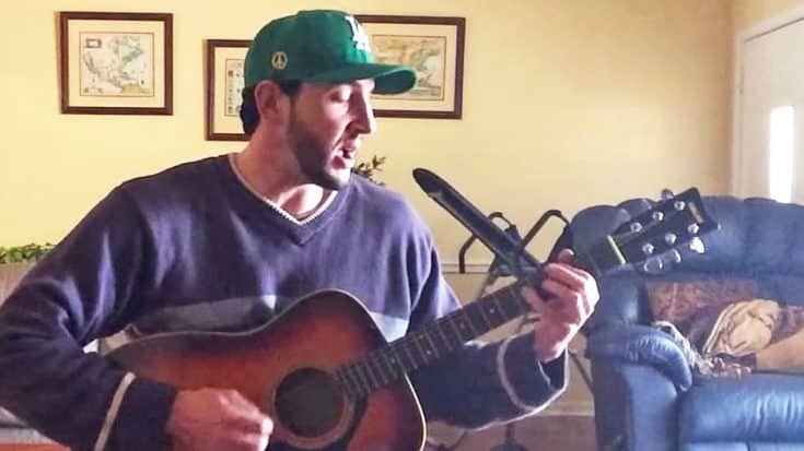 Man’s Fiery Living Room Cover Of ‘Gimme Back My Bullets’ Will Speak To Your Soul | Country Music Videos