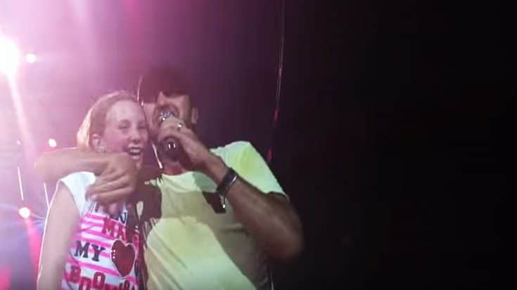 Luke Bryan Pulls Little Girl On Stage And Makes Her Night | Country Music Videos