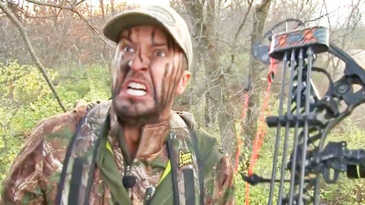 You Won’t Be Able To Stop Laughing At Luke Bryan Freaking Out While Hunting | Country Music Videos