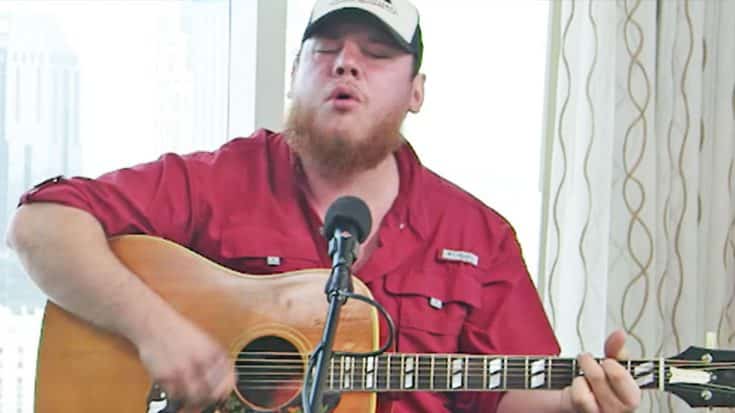Luke Combs Performs Acoustic Version Of ‘Can I Get An Outlaw’ In 2018 | Country Music Videos