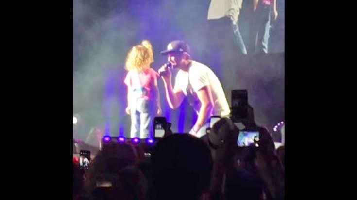 Luke Bryan Brings 5-Year-Old Birthday Girl On Stage & Sings To Her At 2016 Show | Country Music Videos