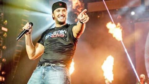 Luke Bryan Debuts Spandex Outfit That Has The Ladies Going Wild