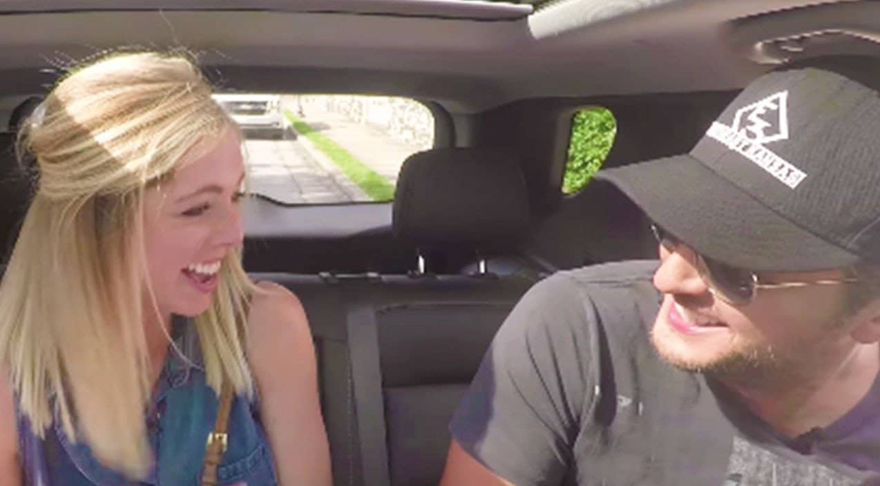 Unsuspecting Fans Get The Surprise Of A Lifetime When Luke Bryan Hops In Their Car