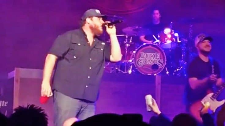 Luke Combs Delivers “Tennessee Whiskey” At 2018 Ryman Show | Country Music Videos