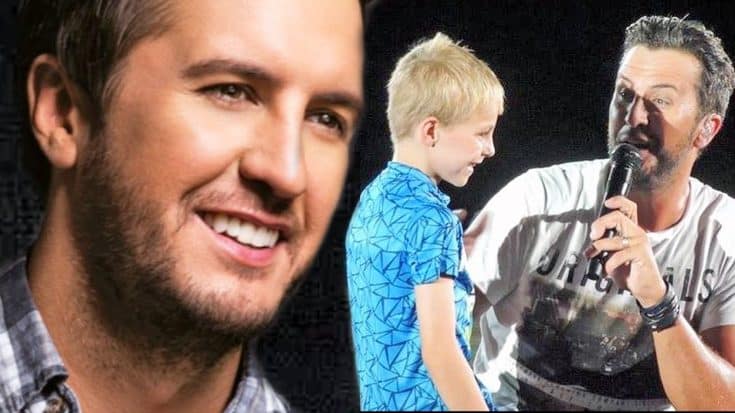 9 Year-Old Boys Dream Comes True At Luke Bryan Concert In Ohio (WATCH) | Country Music Videos
