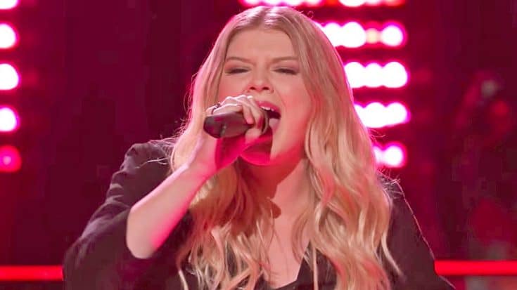 ‘Voice’ Contestant Belts Out Intense Note At End Of Carrie Underwood Cover | Country Music Videos