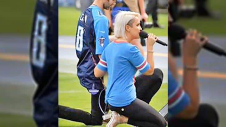 Meghan Linsey Writes Article Explaining Her Decision To Kneel After National Anthem | Country Music Videos