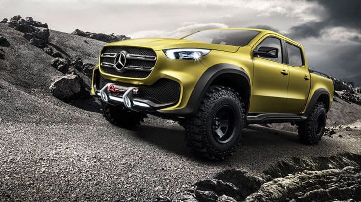 [5 Photos] Mercedes-Benz Pickup Truck Unveiled | Country Music Videos