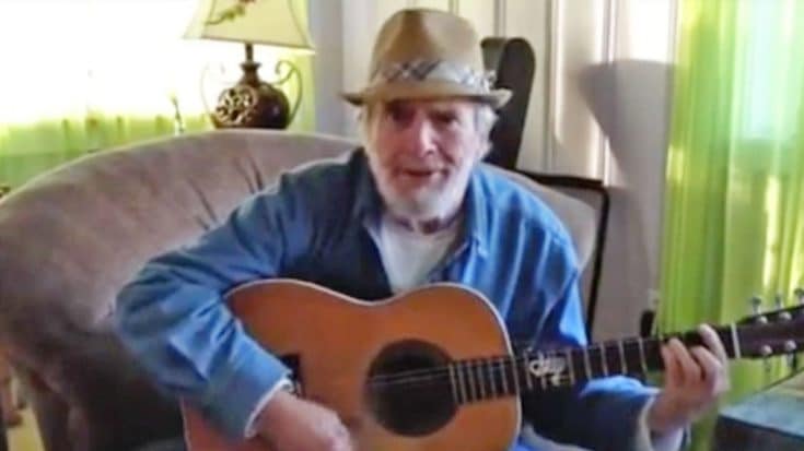 Rare Home Video Of Merle Haggard Performing A Country Classic Will Make You Miss Him | Country Music Videos