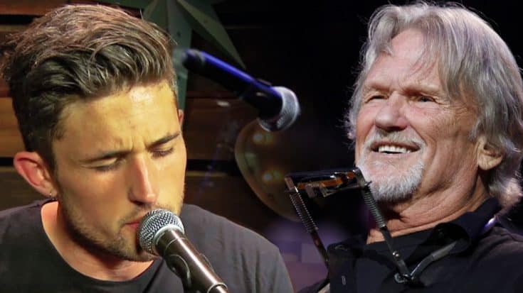 Michael Ray Pays Tribute To Kris Kristofferson With Striking Cover Of ‘Sunday Mornin’ Comin’ Down’ | Country Music Videos