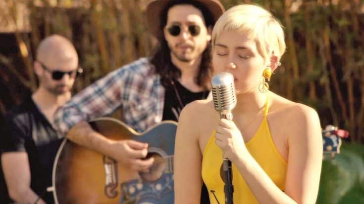 Miley Cyrus Covers “Happy Together” By The Turtles | Country Music Videos