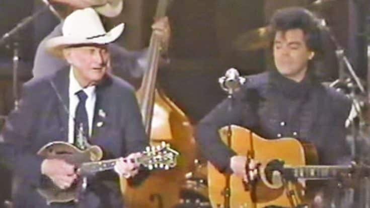 Marty Stuart Joins Bill Monroe For Knee Slappin’, Toe Tappin’ Performance Of ‘Southern Flavor’ | Country Music Videos