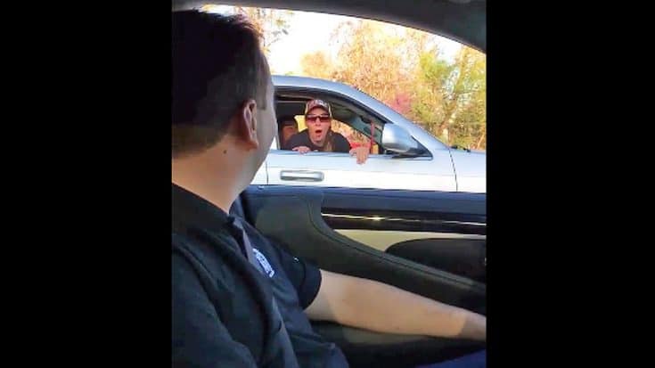 NASCAR Star Honks At Fan Stuck In Traffic. When She Realizes Who It Is? PRICELESS! | Country Music Videos