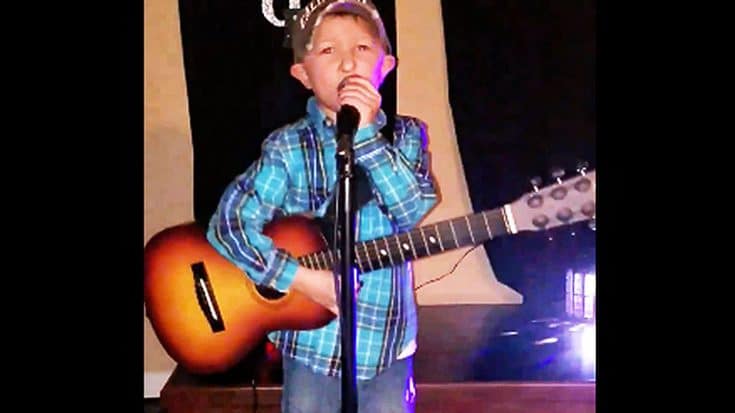 Luke Bryan’s Mini Me Guns For Fame In Adorable Performance Of Popular Hit | Country Music Videos