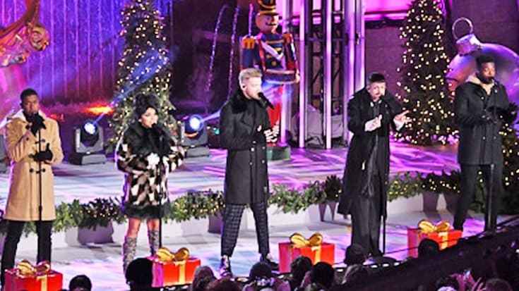 Pentatonix Lights Up Rockefeller Center With Incredible Take On ‘Let It Snow’ | Country Music Videos