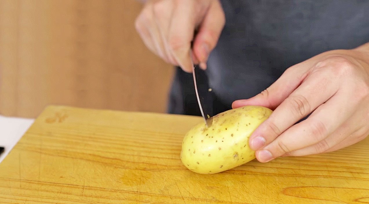 Steam peeling potatoes фото 39