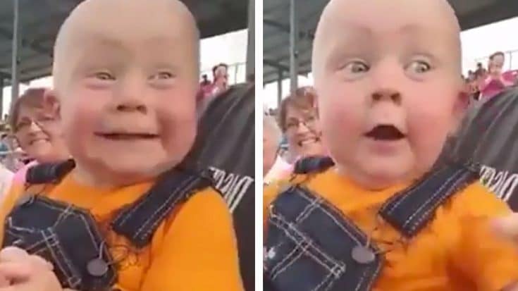 Little Boy’s Reaction To His First Time At The Race Track Is Priceless | Country Music Videos