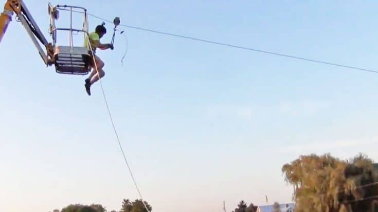 Redneck-Rigged Zipline Goes Horribly Wrong | Country Music Videos