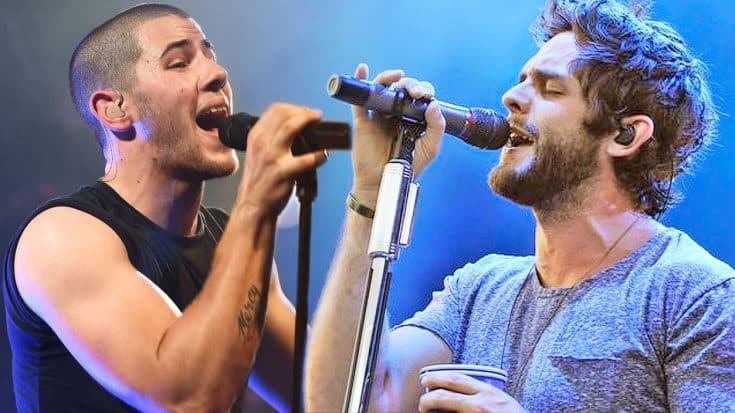 Fans Thrilled As Thomas Rhett And Nick Jonas Join Forces For ‘Die A Happy Man’ | Country Music Videos