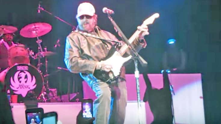 Spice Up Your Life With Hank Jr.’s Explosive Performance Of ‘All My Rowdy Friends’ | Country Music Videos