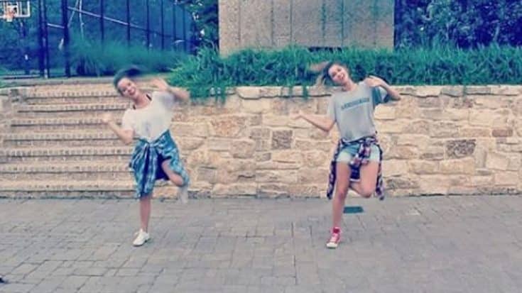 Mary Kate And Sadie Robertson Show Off Their Moves In Impromptu Dance | Country Music Videos
