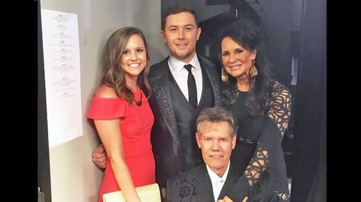 Scotty McCreery Nervously Performs “Forever and Ever, Amen” While Randy Travis Looks On | Country Music Videos