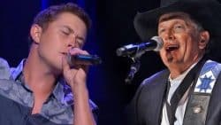 Scotty McCreery Pays Tribute To George Strait’s Classic ‘I Cross My Heart’ | Country Music Videos