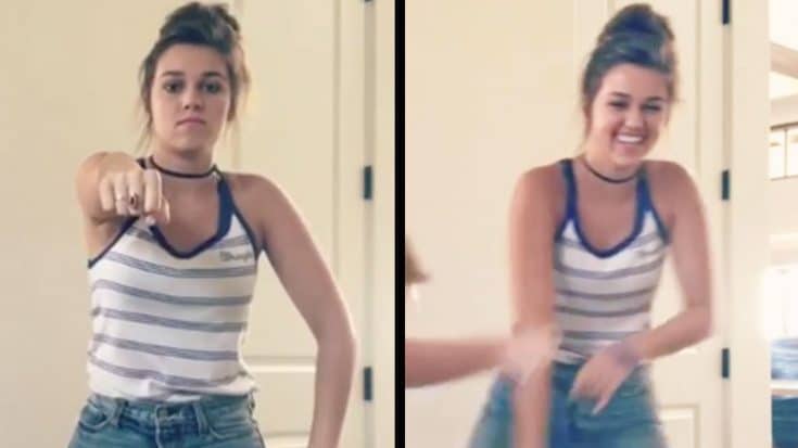 Sadie Robertson Expresses Her Excitement For ‘Friday’ With Adorable Dance | Country Music Videos