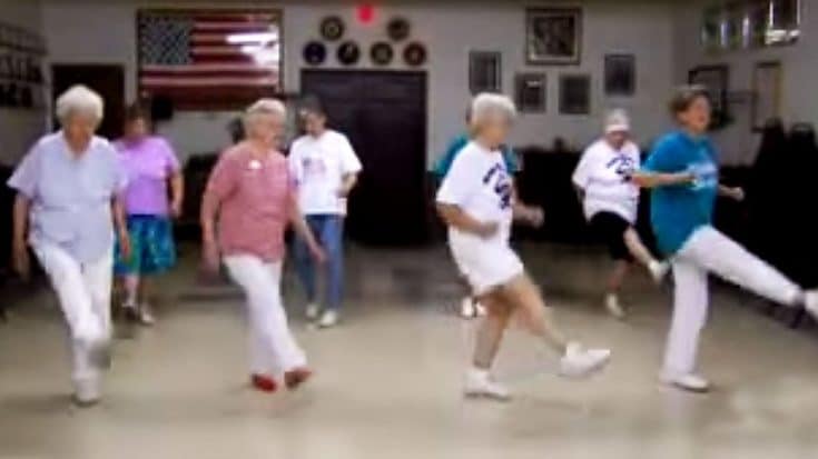 Senior Citizens Bust Out Their Youthful Spirits In Epic Country Line Dance | Country Music Videos