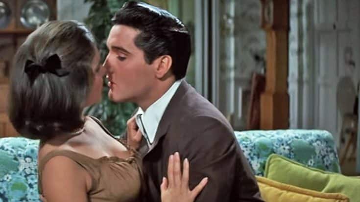Elvis Caught In Passionate Embrace After Serenading Lovely Costar | Country Music Videos