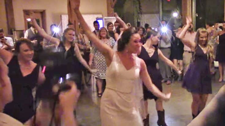 Bride Gets Help From Wedding Guests For Epic Flash Mob Surprise | Country Music Videos