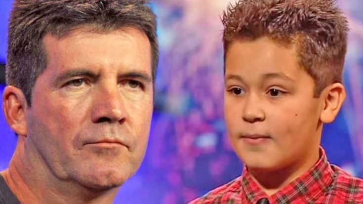 Simon Cowell Stops Young Boy’s Audition After Few Seconds, What Happens After Will Give You Chills | Country Music Videos