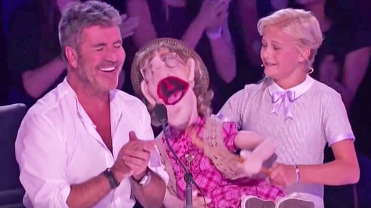 Darci Lynne’s Puppet Leaves Simon Cowell Blushing With Flirty Serenade