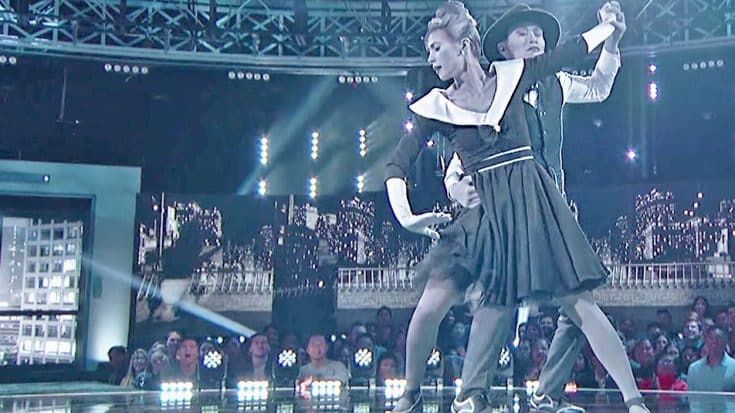 Dance Duo Takes Frank Sinatra Mega Hit By Storm With Surreal Choreography | Country Music Videos