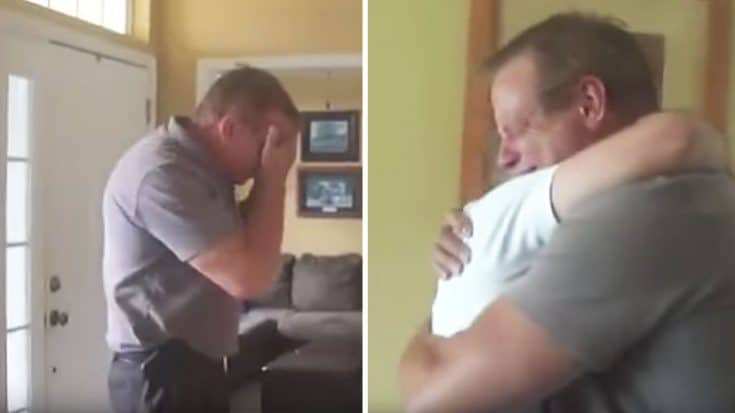 Soldier Stuns Father-In-Law Mid Phone Call With Surprise Visit Home | Country Music Videos